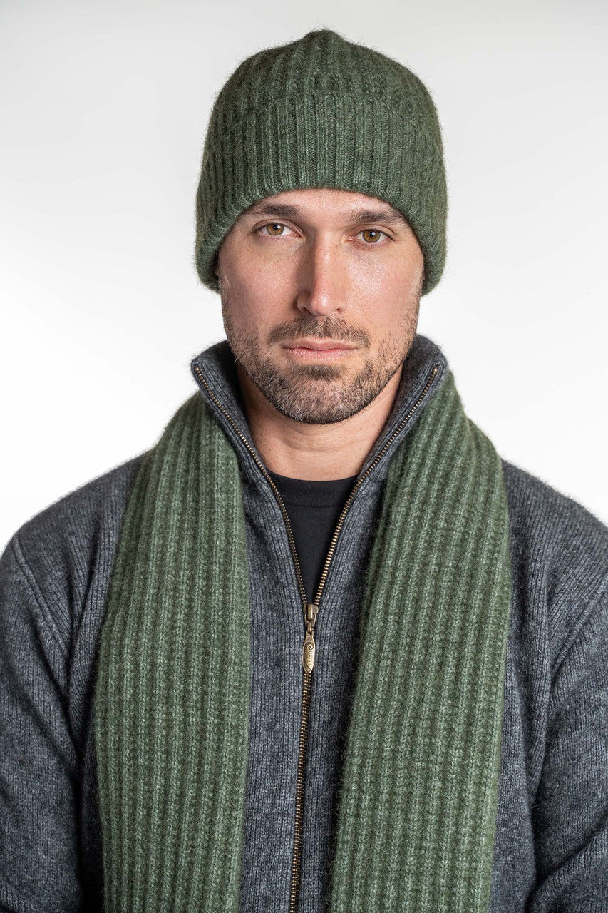 Merino Possum Ribbed Beanie